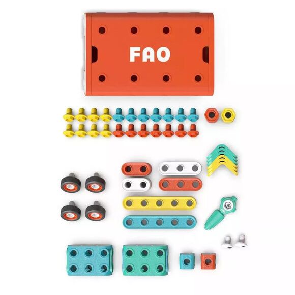 FAO Schwarz Early Engineers 88pc - Picture 4 of 7